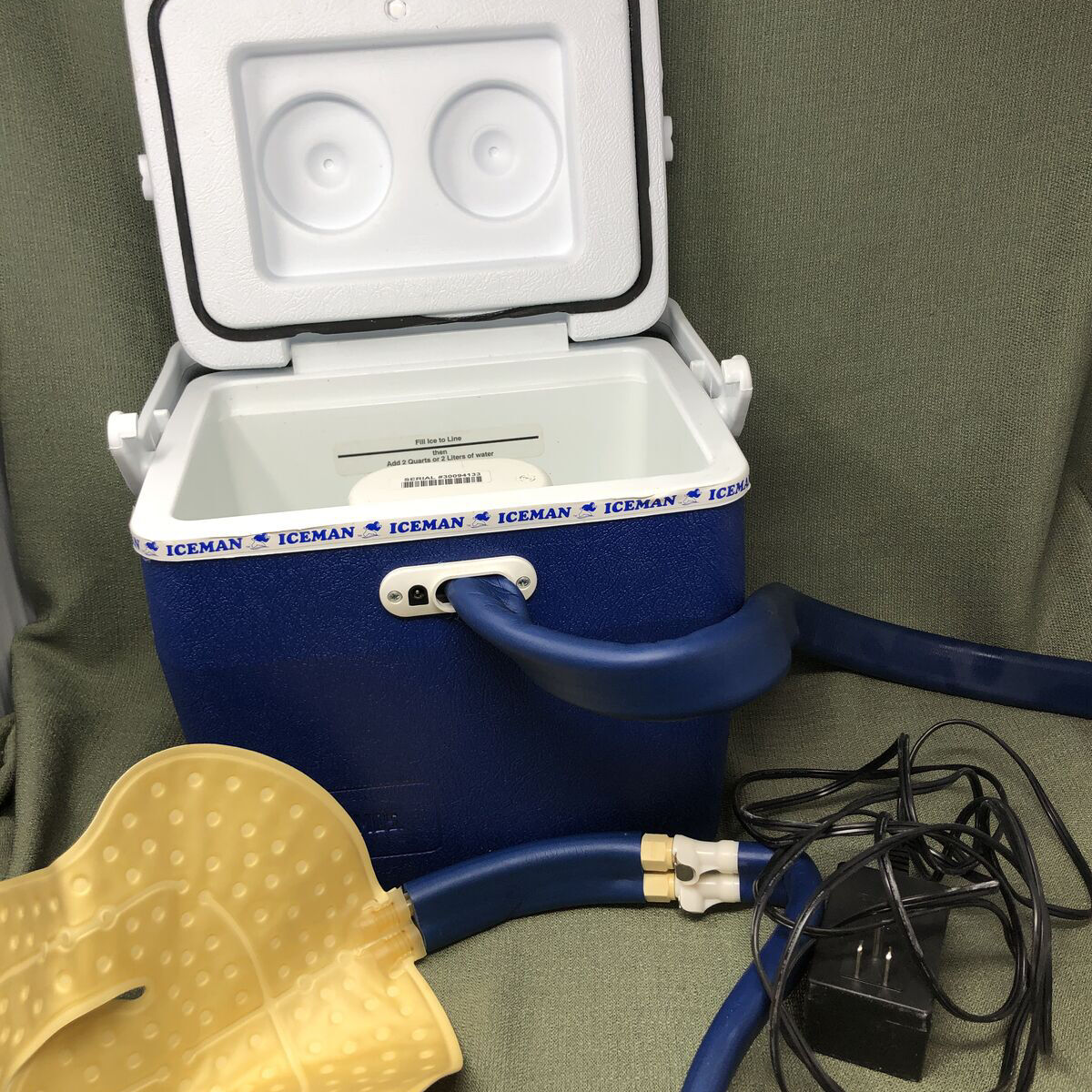 Iceman Cold Therapy Cooler System – Injury & Swelling Relief