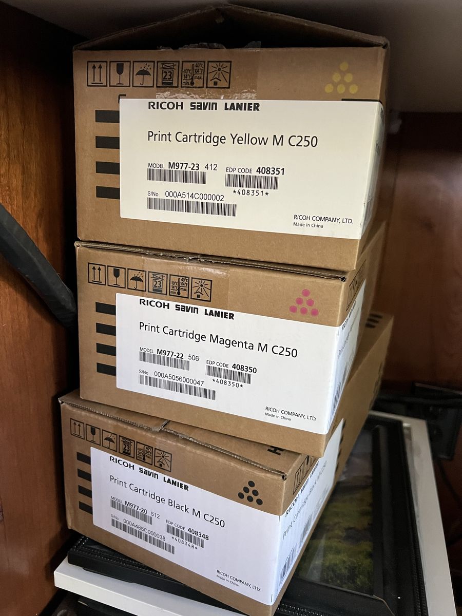 Cartridges for laser printer
