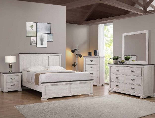 NEW Queen 6 PIECE BEDROOM SET -NEW IN BOX