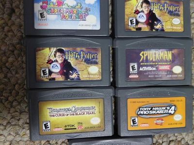 Nintendo Game boy advanced AGB 7 games $100 cash only text 385-414-9627