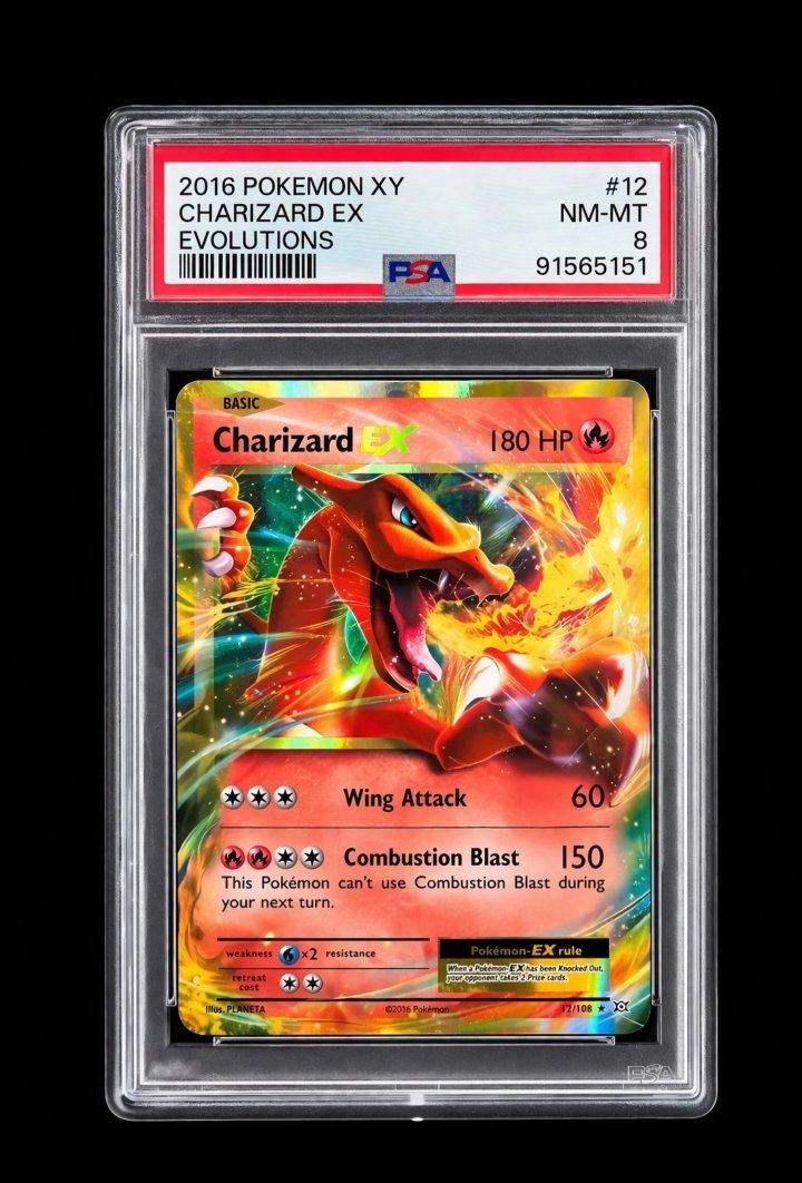 Pokémon 2016 Charizard EX 12/108 Evolutions Ultra