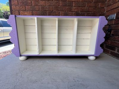 Wood Cubby Shelf / Storage Organizer