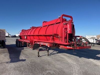 1989 Thompson 6000 gal Vac Tanker Trailer Water 2 Axle # 4429