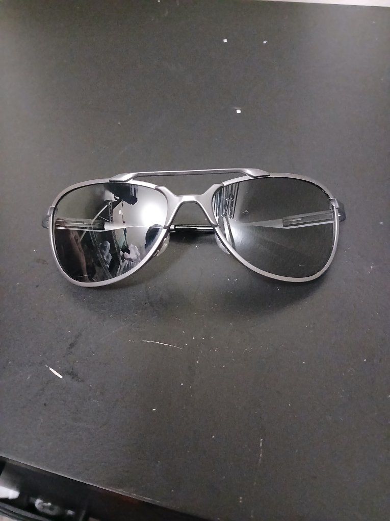 ESS EE4062-0460 Wire-Frame Aviator Sunglasses Silver Dark Grey Lenses