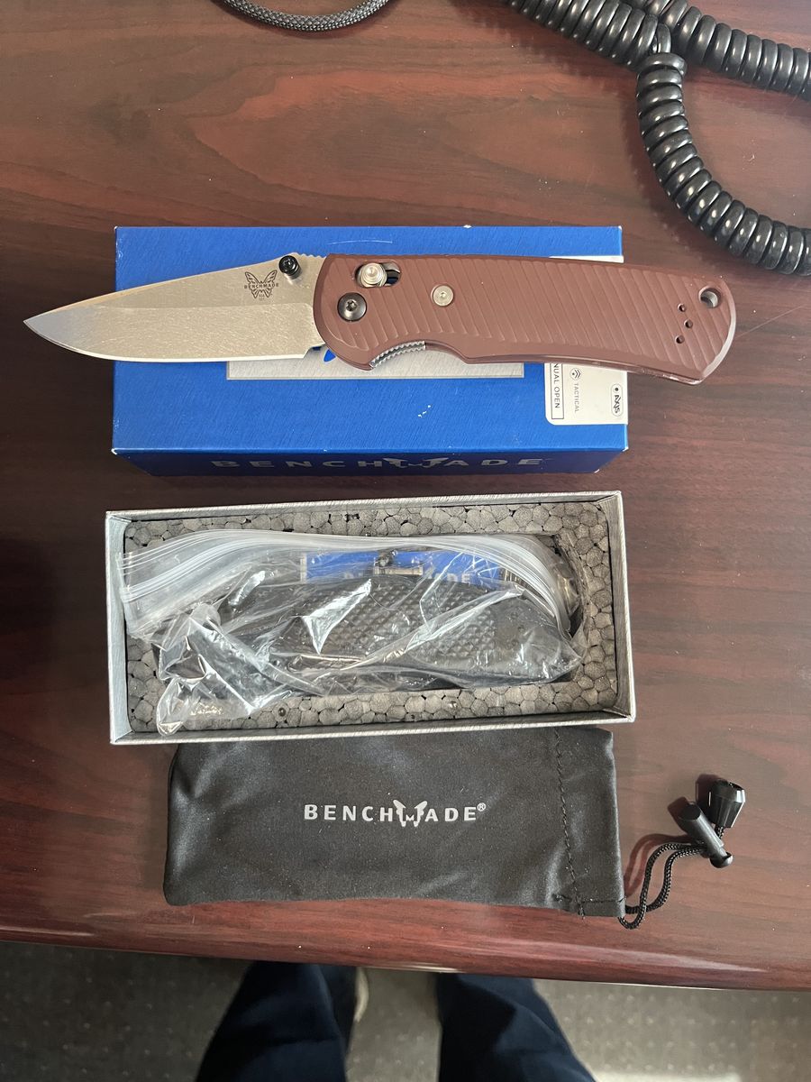 Benchmade Griptilian with upgrades