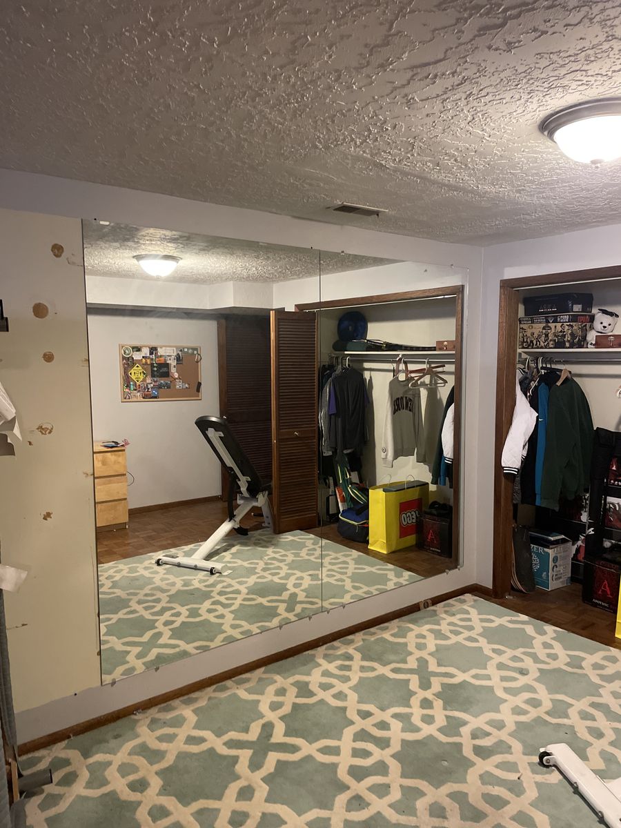 Home gym mirrors