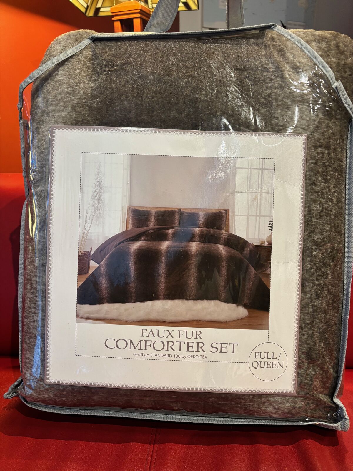 NIB: Full/Queen Cocoa Comforter Set