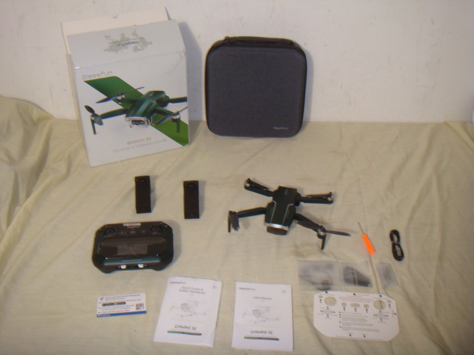 GLEESFUN G11MINI SE 4K VIDEO 8K PHOTO CAMERA DRONE - EXCELLENT!