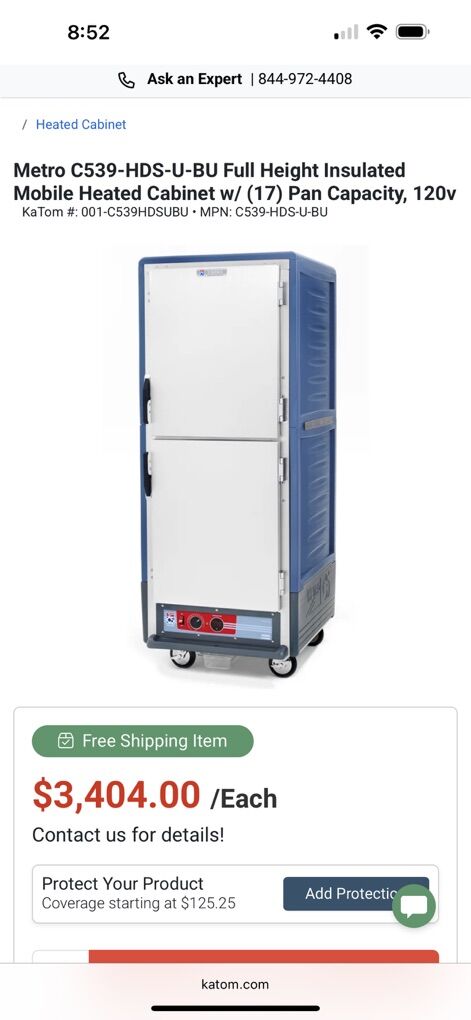 Industrial food Heating Cabnets