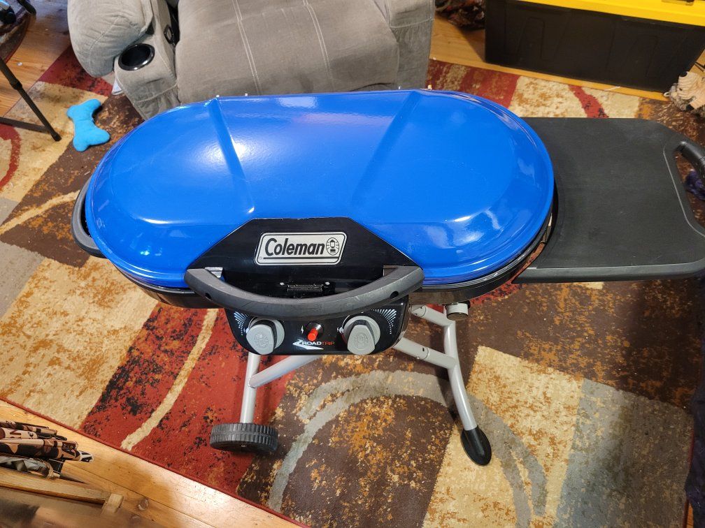 Coleman RoadTrip Portable Propane Grill - Blue