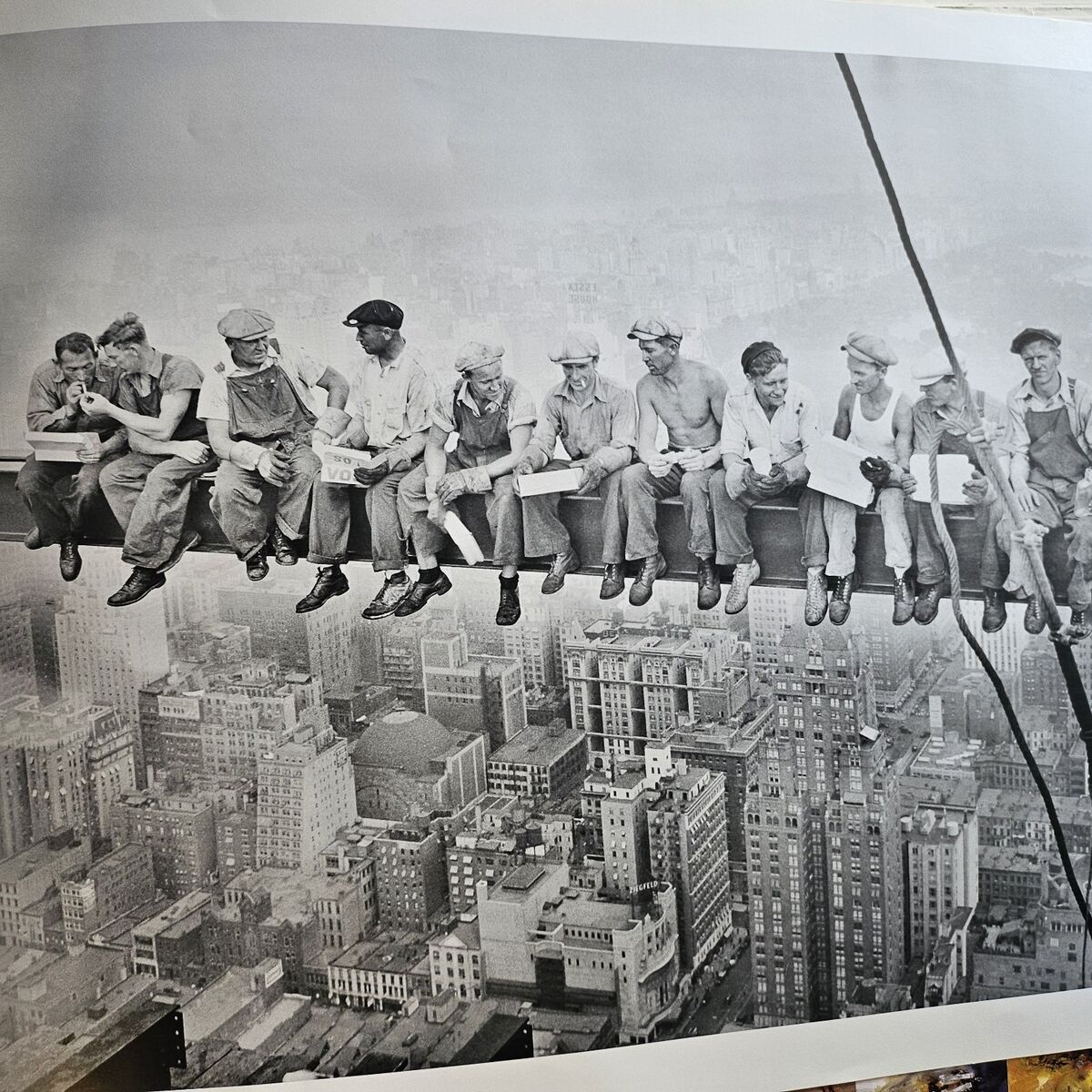 Lunch Atop a Skyscraper Print