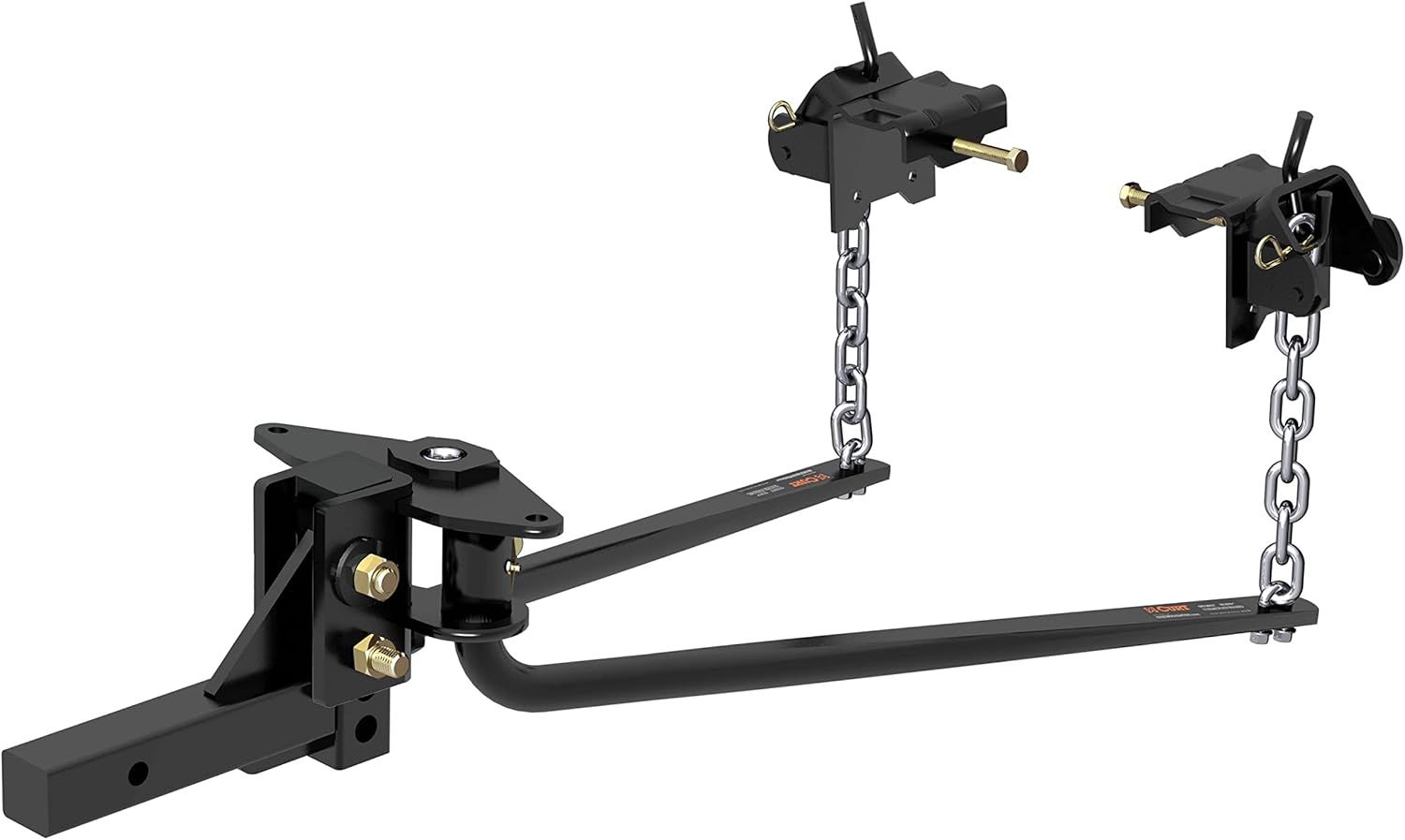 CURT 17051 MV Round Bar Weight Distribution Hitch, Equalizer Hitch