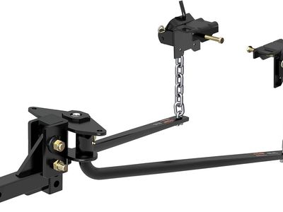 CURT 17051 MV Round Bar Weight Distribution Hitch, Equalizer Hitch