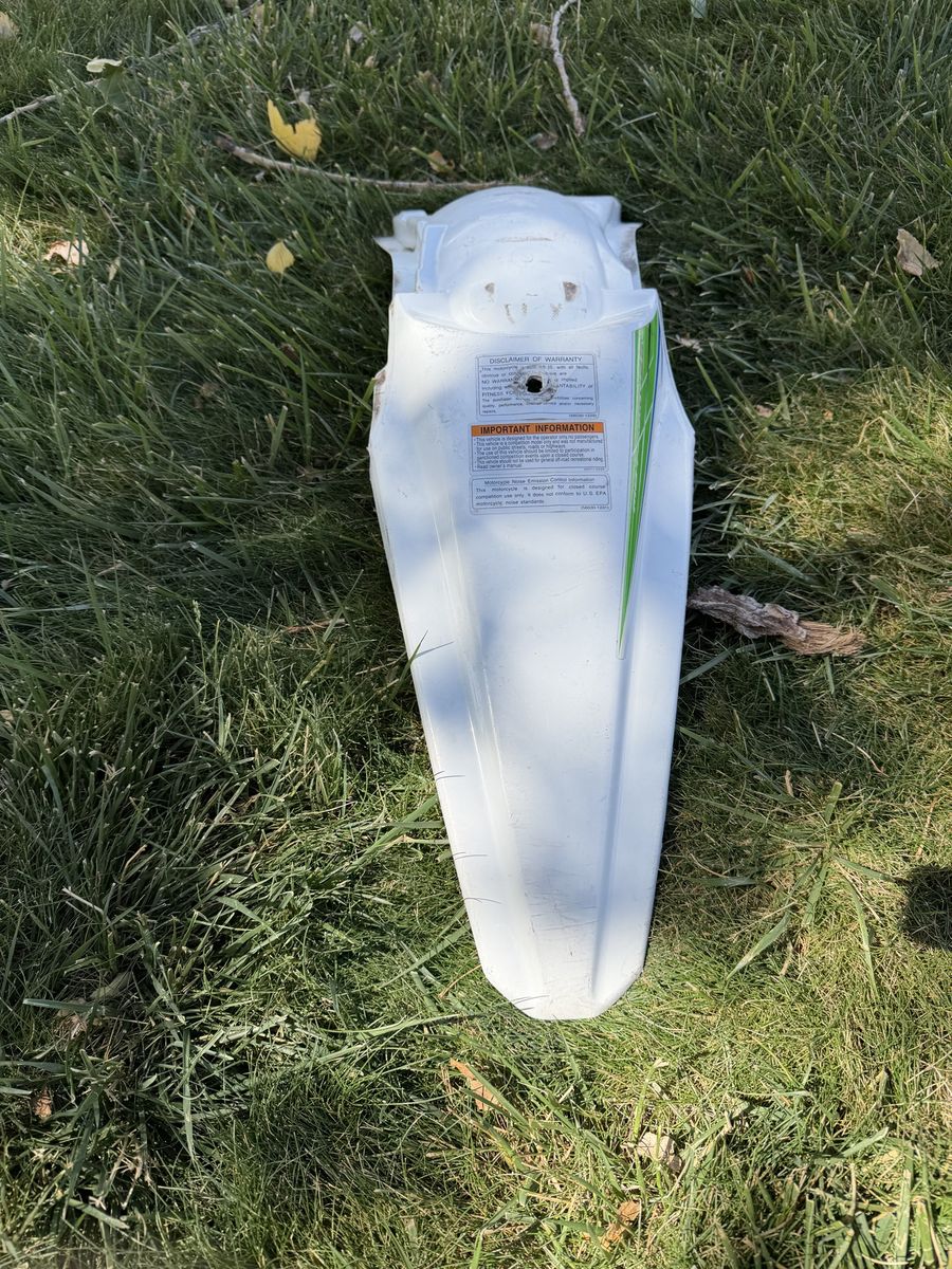 Rear fender kx450