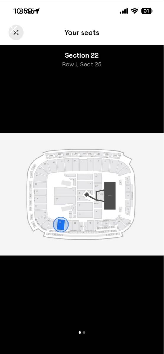 Noah kahan ticket - Sandy august 25th-6:30pm