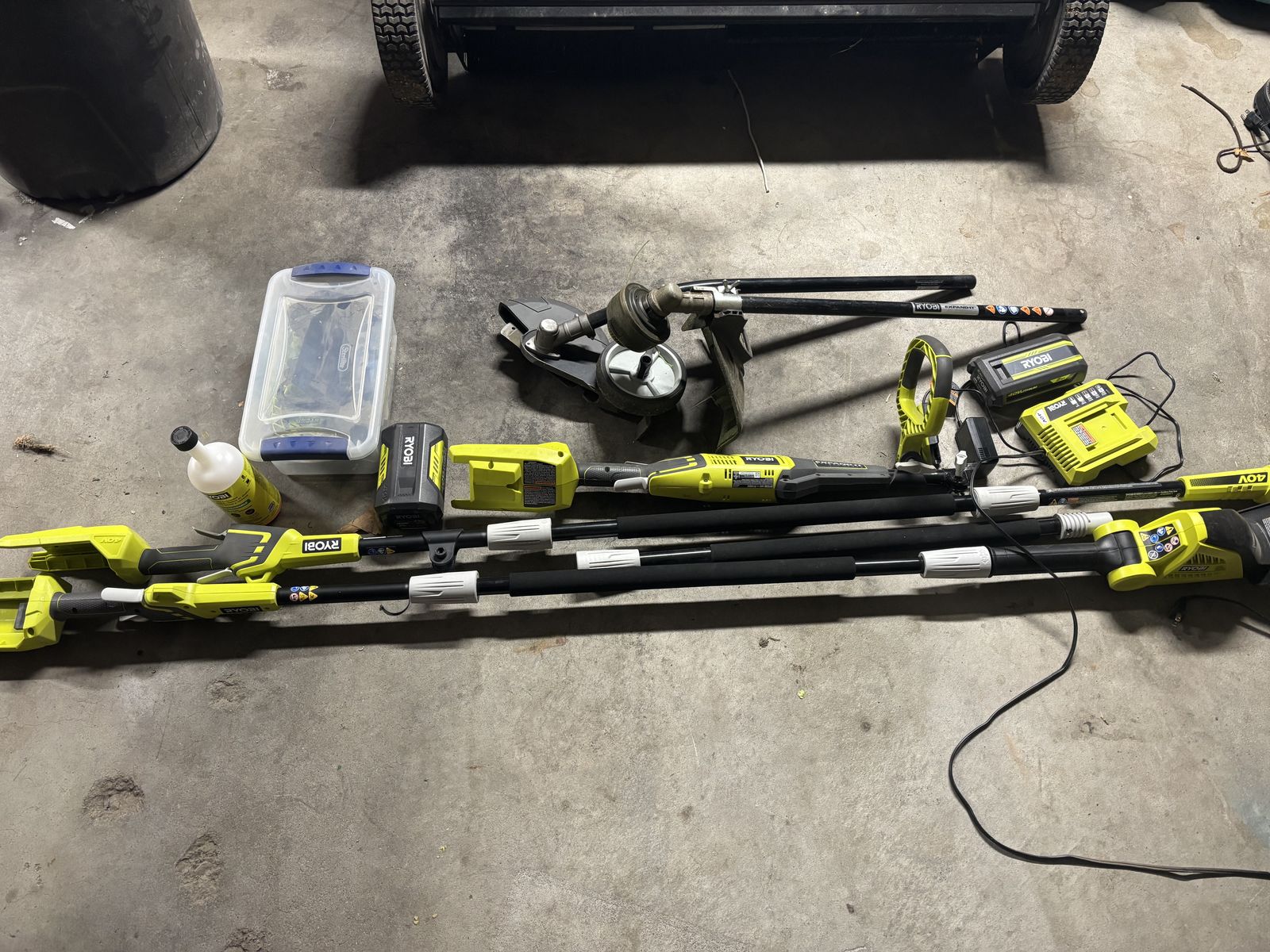 Ryobi Yard Tool Bundle