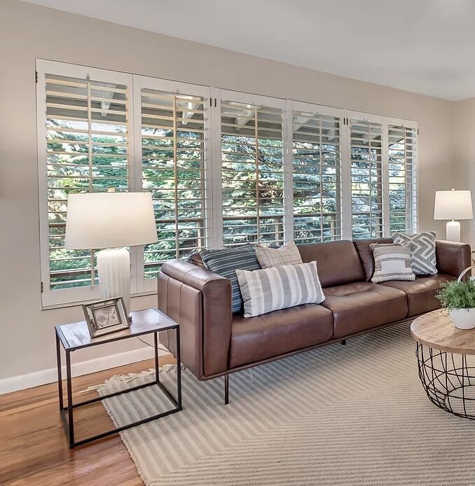 Shutter Plantation Blinds White PaintedWood