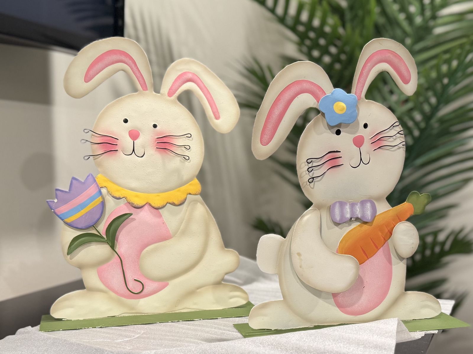 Easter Bunny Decor - Set of 2