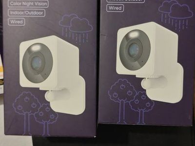 Wyze Cam OG Indoor/Outdoor Wired Security Camera (Set of 2)