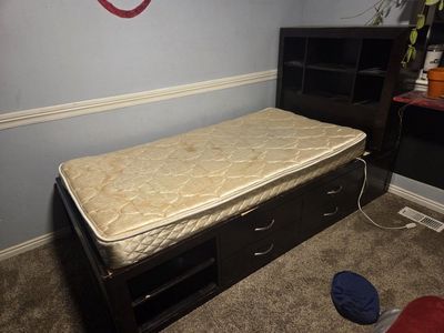 bed and dresser
