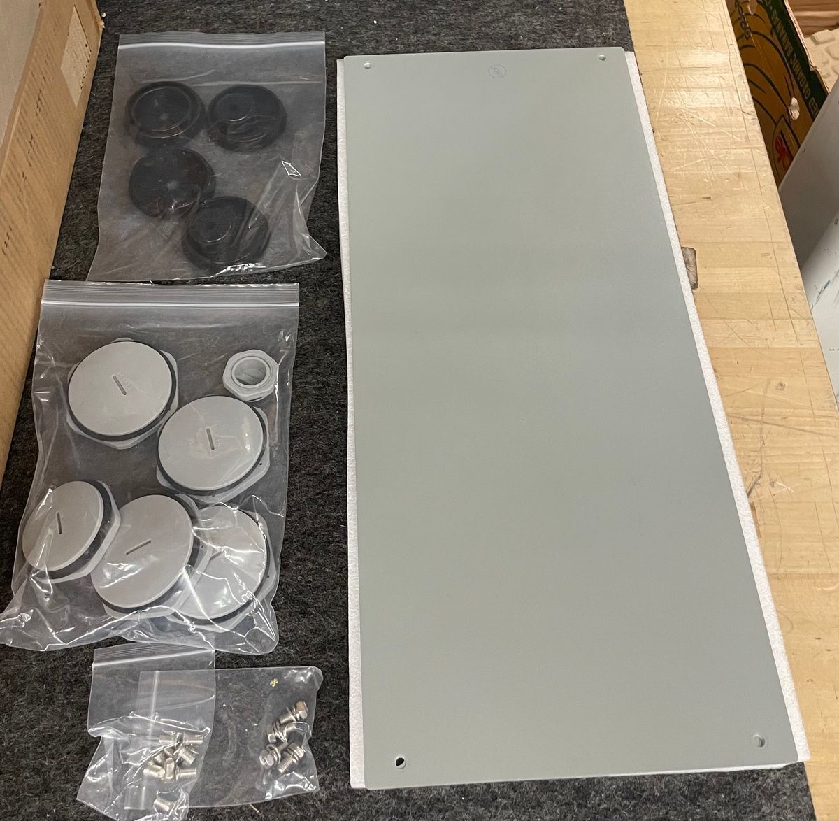 EG4- Buildable wall mount conduit box EG4- SPIDWMBCNDTSHRDV. 1.1