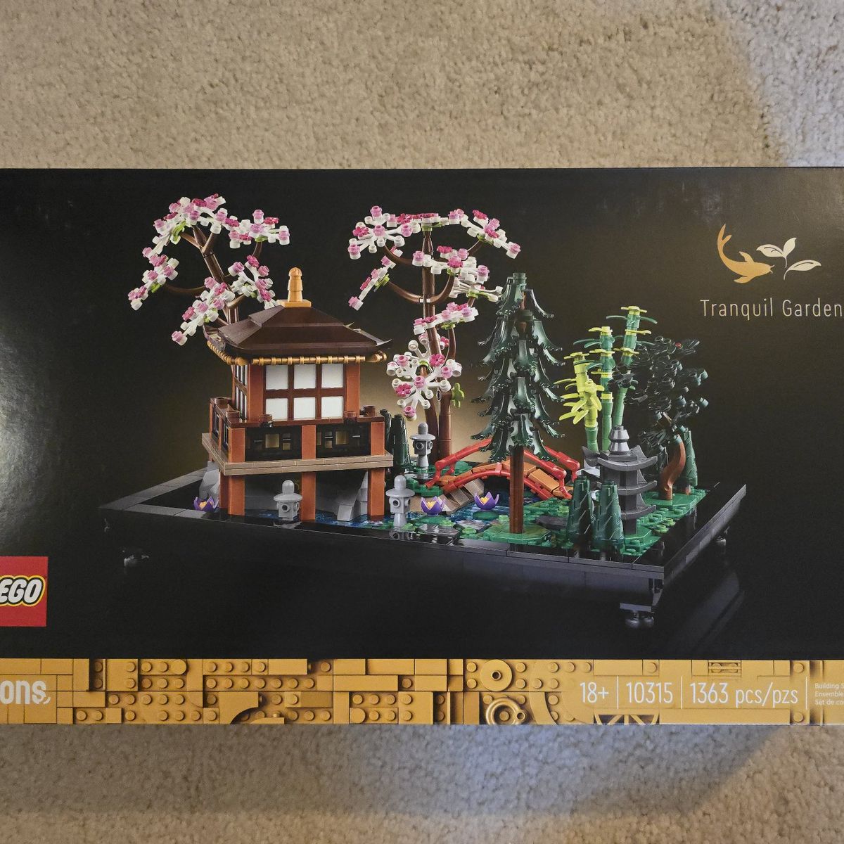 Tranquil Garden Lego set (10315)