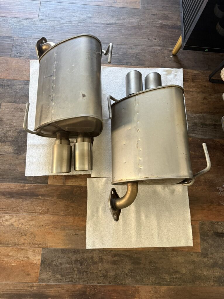 2018 Subaru STI OEM Axleback Mufflers Fit2015-2021