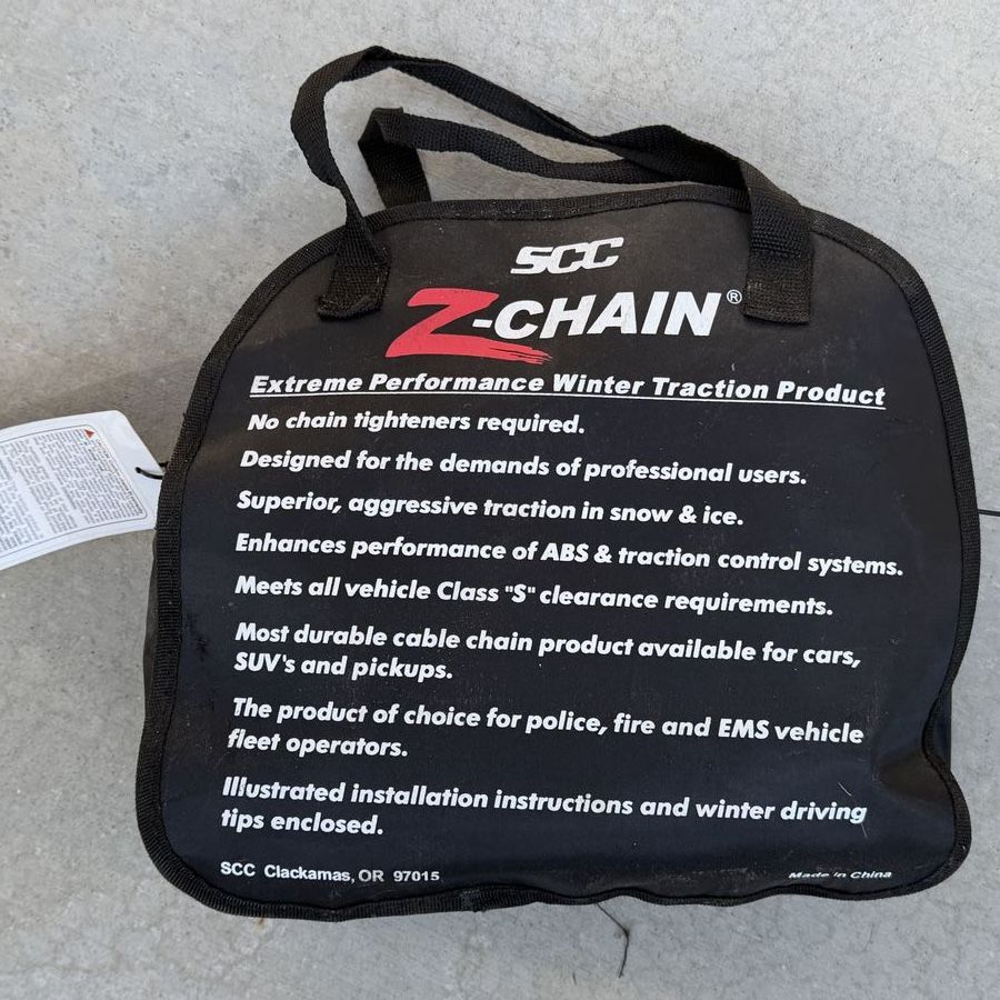 $95 msrp. SCC Z-Chain Z-575 Extreme Performance Winter Traction Cable Chains