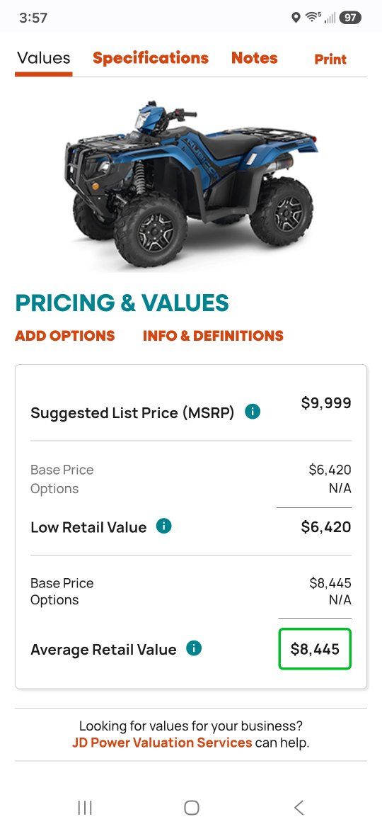 2022 honda rubicon