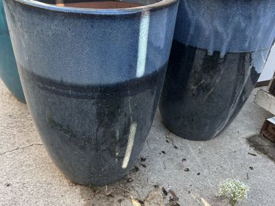 Planters glazed ceramic