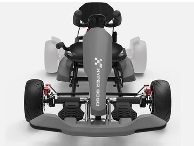 Hyper GoGo GoKart Kit Compatible with All Hoverboards Deep Grey