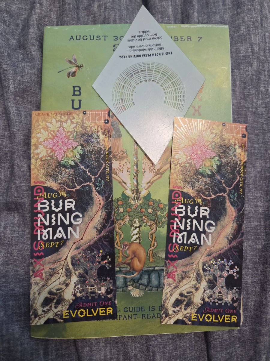 Burning man Axis Mundi tickets 
