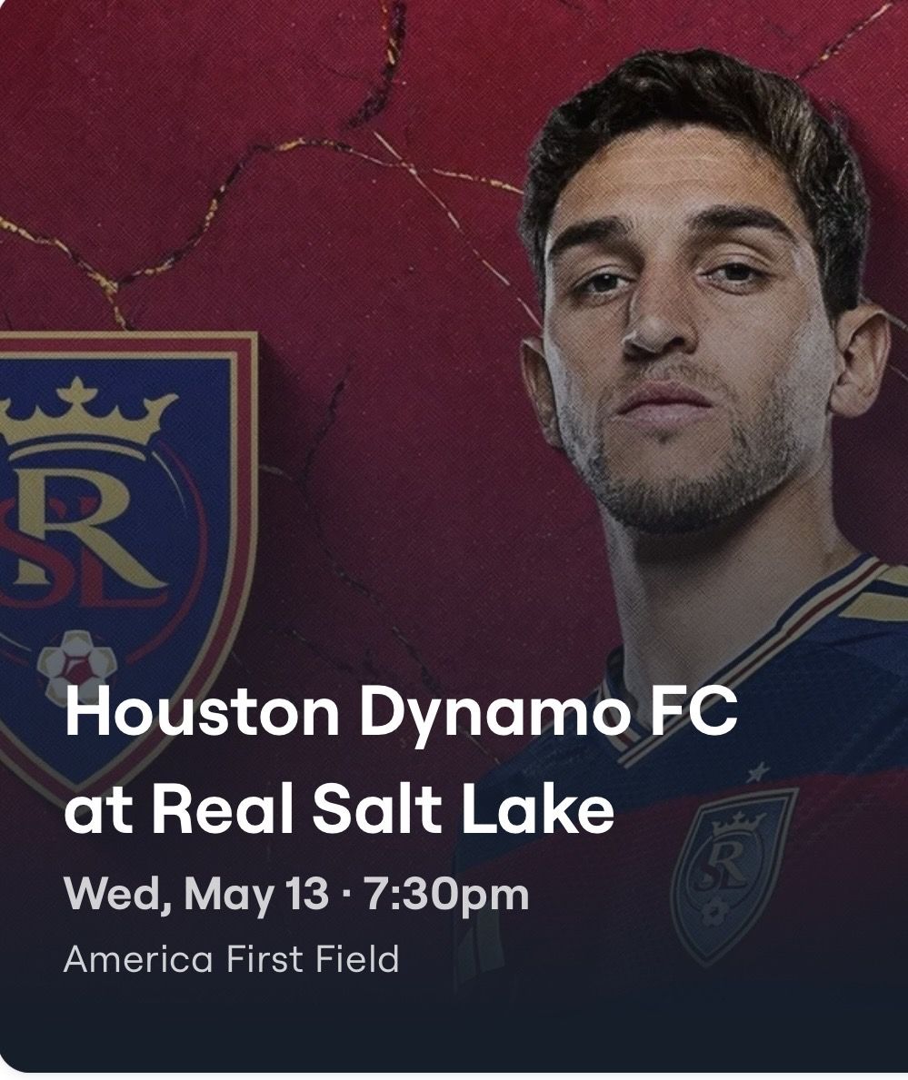 Three tickets to Real game Wed 5/13 - reduced price