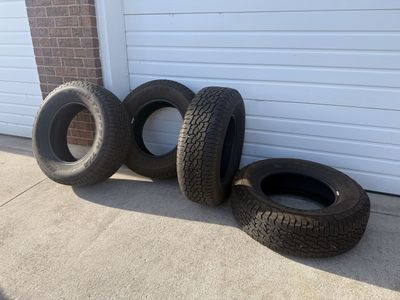 Set of 4 BFGoodrich Trail-Terrain T/A Tires