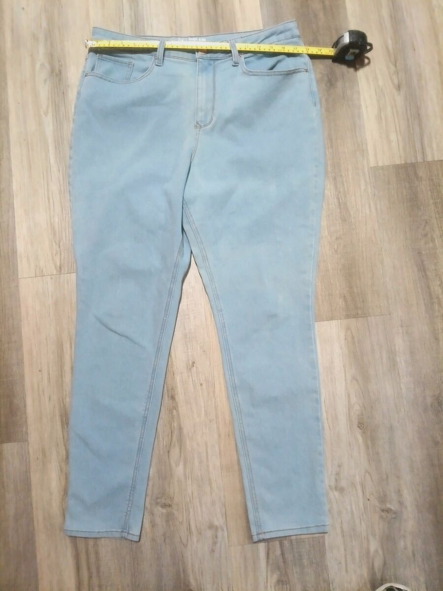 Light blue skinny jeans size 19