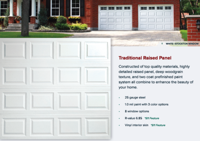 NEW 16x8 Traditional White Door - Perfect for Modern Farmhouse