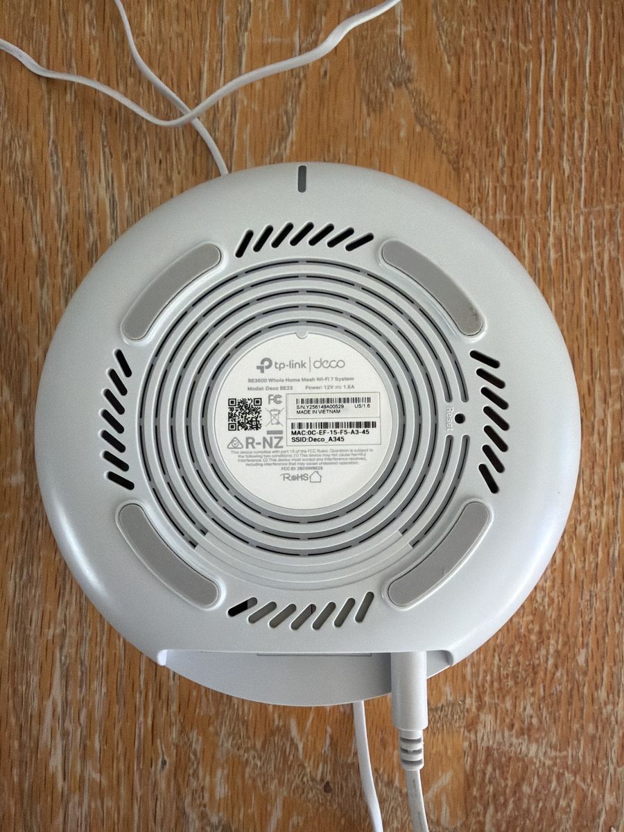 Deco tp-link BE3600 Wifi 7 Router