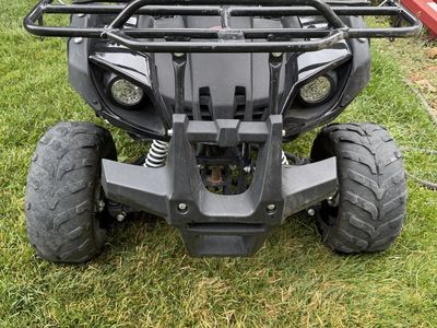 Black Youth Utility ATV Four Wheeler Quad