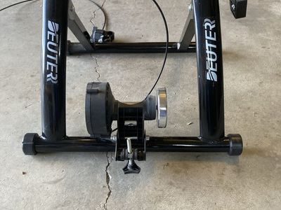 Deuter Indoor Bicycle Trainer Bike Stand Black, Used
