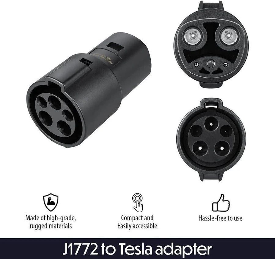 NEW Tesla SAE J1772 Charging Adapter