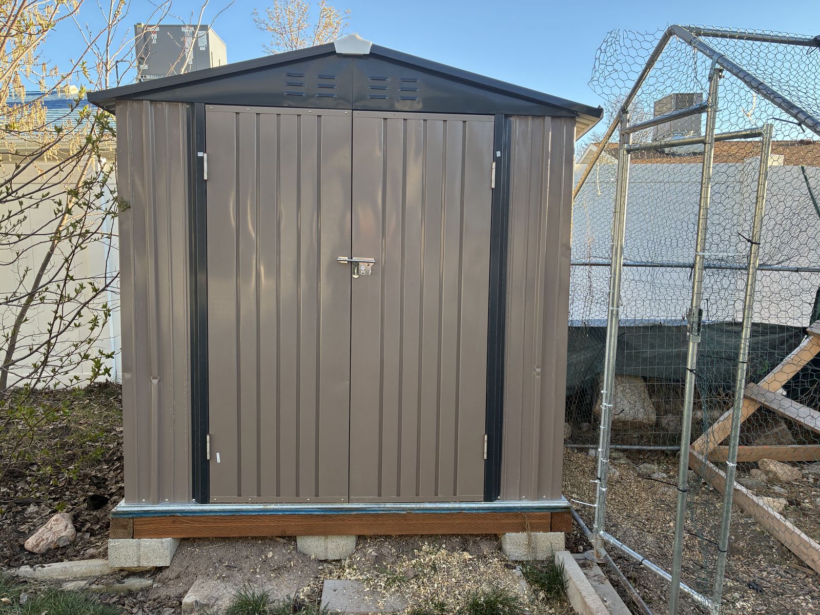 Chicken Coop and Chickens