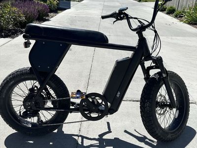 2020 Juiced Bikes Camp Scrambler E-Bike - Black, 25 mph, New Front Tire