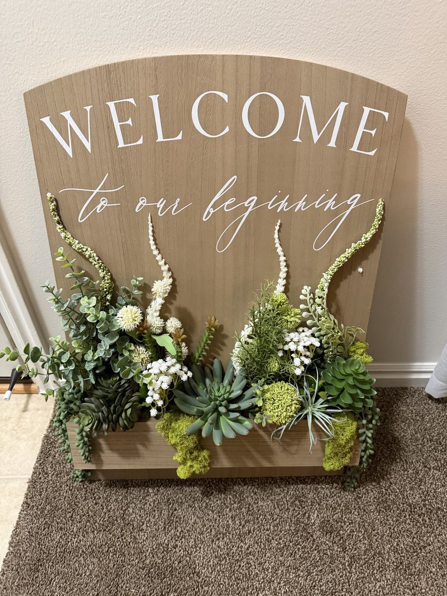 Wedding Welcome Sign