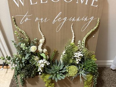Wedding Welcome Sign