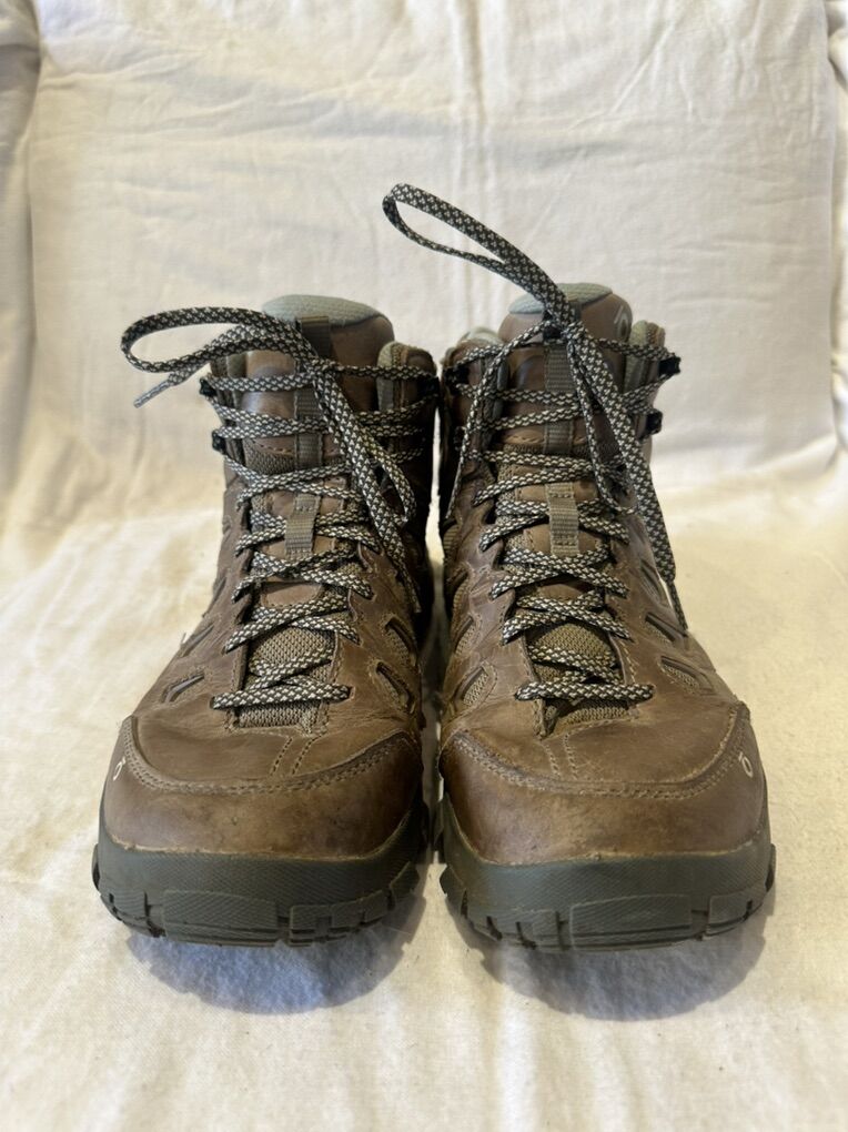 Oboz Womens Size 10 Leather/Textile WP Hiking Shoe
