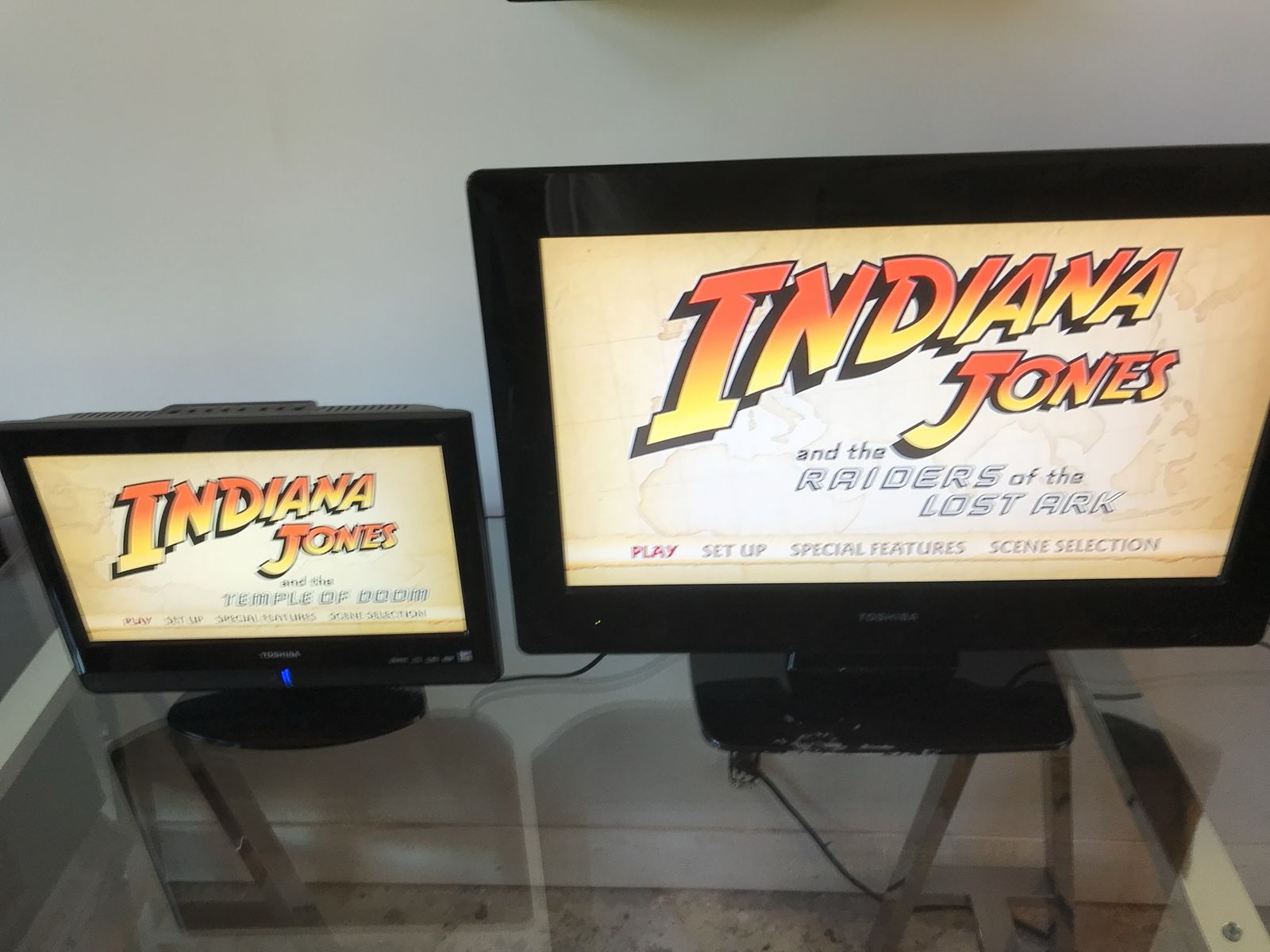 Toshiba LCD TV Gaming Monitors w/ CD/DVD Disc Drive