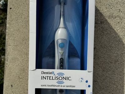 New DentisRx InteliSONIC Toothbrush & UV