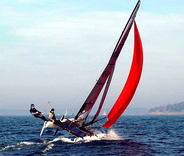 2005 Hobie Tiger Racing Sailboat