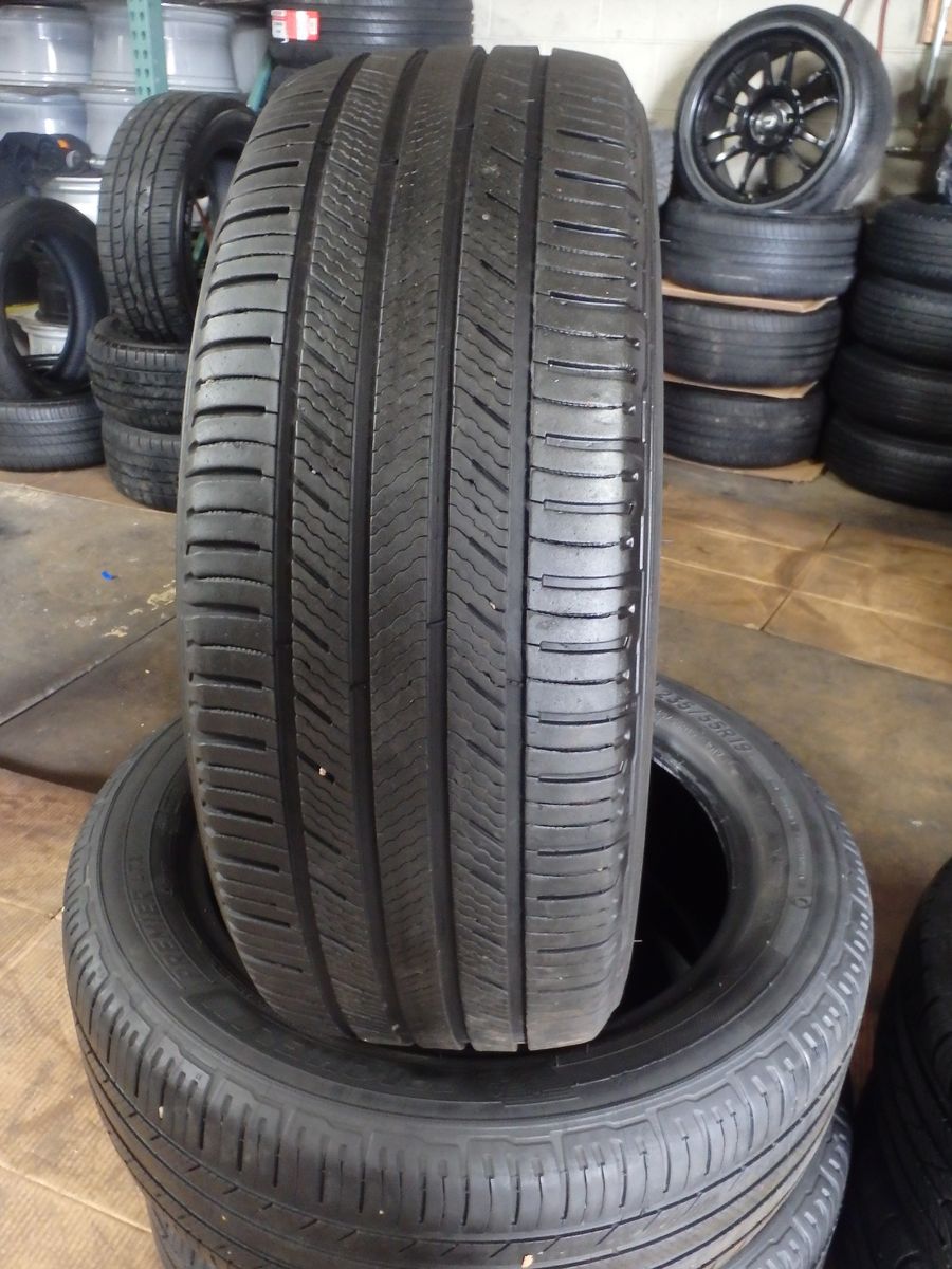 235/55R19 MICHELIN PREMIER LTX SET OF USED TIRES