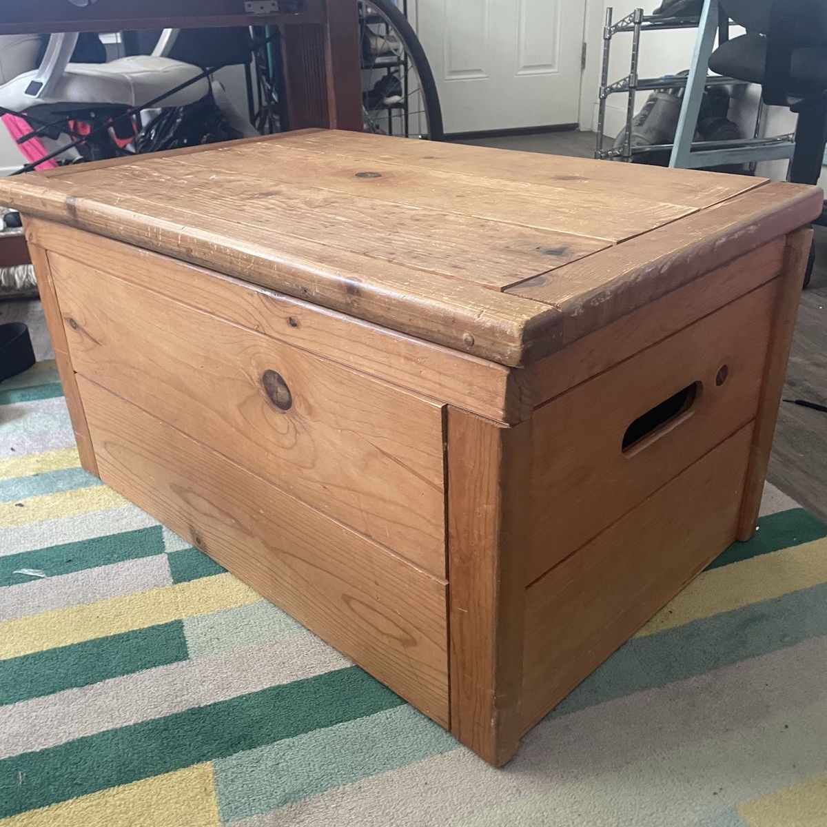 Beautiful Real Wood Chest/ Trunk Project